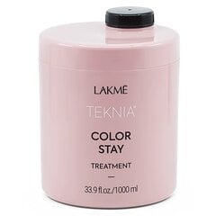 Lakmé Teknia Color Stay Treatment питательная маска для окрашенных волос 1000 мл цена и информация | Средства для укрепления волос | 220.lv