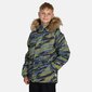 Huppa jaka zēniem Marinel 17200030*32169, zila/zaļa cena un informācija | Ziemas apģērbs bērniem | 220.lv
