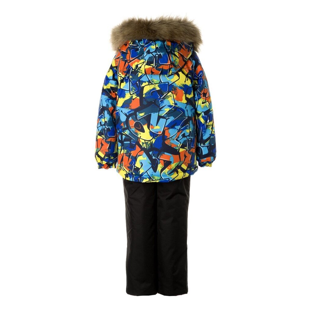 Huppa komplekts zēniem Winter 41480030*32299, zils/dzeltens cena un informācija | Ziemas apģērbs bērniem | 220.lv