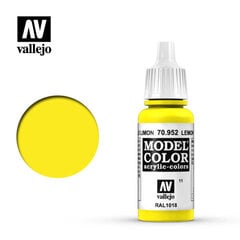 Lemon Yellow 17 ml Model Color VALLEJO 70952 цена и информация | Коллекционные модели автомобилей | 220.lv