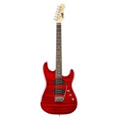 Elektriskās ģitāras komplekts MAX GigKit, tumši sarkans cena un informācija | Ģitāras | 220.lv
