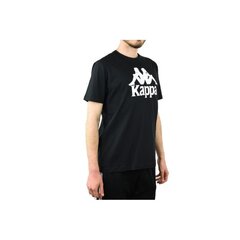 T-krekls vīriešiem Kappa Caspar, melns cena un informācija | Vīriešu T-krekli | 220.lv