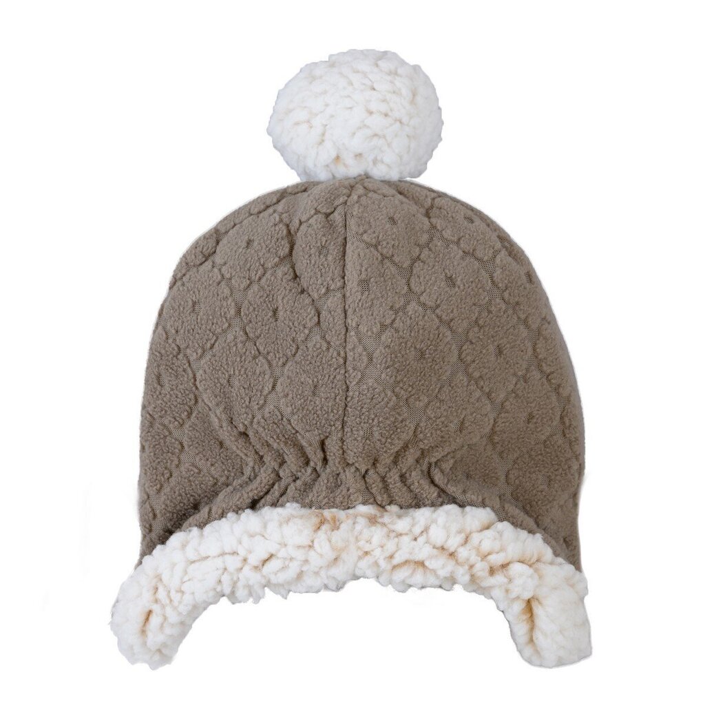 Cepure bērniem Lodger Hatter Folklore Fleece cepure Buffalo, brūna цена и информация | Zīdaiņu cepures, cimdi, šalles | 220.lv