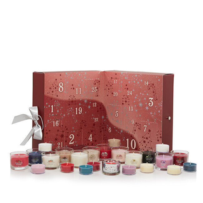 Yankee Candle Adventes kalendārs The Bright Lights cena un informācija | Sveces un svečturi | 220.lv