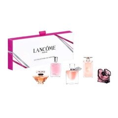 Komplekts Lancôme sievietēm, parfimērijas ūdens Idôle EDP 5 ml + La Vie Est Belle EDP 4 ml + Tresor EDP 7,5 ml + La Nuit Tresor EDP 5ml + Miracle EDP 5 ml cena un informācija | Lancôme Smaržas, kosmētika | 220.lv