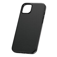 Phone Case for iPhone 15 ProMax Baseus Fauxther Series (Black) цена и информация | Чехлы для телефонов | 220.lv