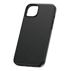 Phone Case for iPhone 15 ProMax Baseus Fauxther Series (Black) цена и информация | Чехлы для телефонов | 220.lv