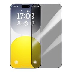 Privacy Protection Tempered Glass Baseus Sapphire iPhone 15 Pro цена и информация | Защитные пленки для телефонов | 220.lv