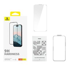 Diamond Tempered Glass Baseus 0.3mm for iPhone 15Pro цена и информация | Защитные пленки для телефонов | 220.lv