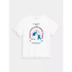 T-krekls vīriešiem Outhorn M OTHSS23TTSHM450-10S, balts cena un informācija | Sporta apģērbs vīriešiem | 220.lv
