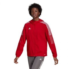 Adidas vējjaka sievietēm Tiro 21 Windbreaker W GP4972, sarkans cena un informācija | Sporta apģērbs sievietēm | 220.lv