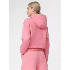 4F džemperis sievietēm, rozā cena un informācija | Sporta apģērbs sievietēm | 220.lv