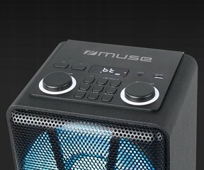 Muse portatīvais skaļrunis melns 150 W цена и информация | Аудиоколонки | 220.lv