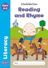 Get Set Literacy: Reading and Rhyme, Early Years Foundation Stage, Ages 4-5 cena un informācija | Grāmatas pusaudžiem un jauniešiem | 220.lv