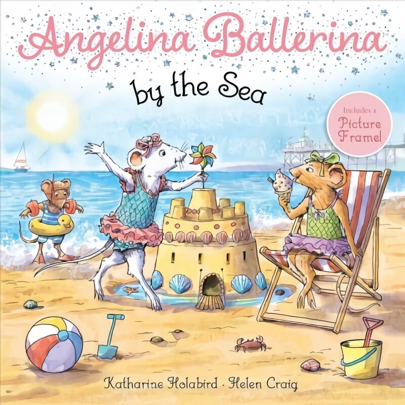 Angelina Ballerina by the Sea цена и информация | Grāmatas pusaudžiem un jauniešiem | 220.lv