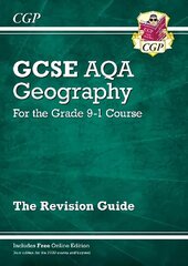New GCSE Geography AQA Revision Guide includes Online Edition, Videos & Quizzes cena un informācija | Grāmatas pusaudžiem un jauniešiem | 220.lv