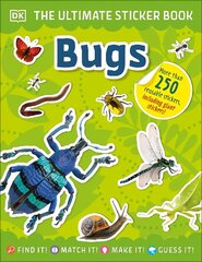 Ultimate Sticker Book Bugs цена и информация | Книги для самых маленьких | 220.lv