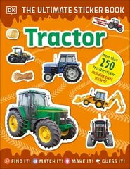 Ultimate Sticker Book Tractor цена и информация | Книги для самых маленьких | 220.lv