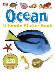 Ocean Ultimate Sticker Book цена и информация | Книги для самых маленьких | 220.lv