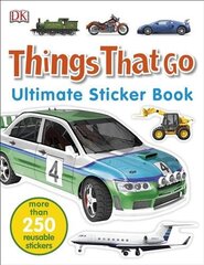 Things That Go Ultimate Sticker Book цена и информация | Книги для малышей | 220.lv