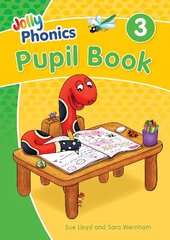 Jolly Phonics Pupil Book 3: in Precursive Letters (British English edition) Student edition cena un informācija | Grāmatas pusaudžiem un jauniešiem | 220.lv