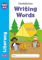 Get Set Literacy: Writing Words, Early Years Foundation Stage, Ages 4-5 цена и информация | Книги для подростков и молодежи | 220.lv