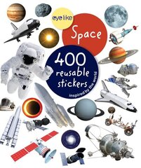 Eyelike Stickers: Space cena un informācija | Grāmatas pusaudžiem un jauniešiem | 220.lv