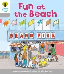 Oxford Reading Tree: Level 1: First Words: Fun at the Beach: Fun at the Beach, Level 1 цена и информация | Книги для подростков и молодежи | 220.lv