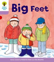 Oxford Reading Tree: Level 1plus: First Sentences: Big Feet, Level 1, First Sentences: Big Feet цена и информация | Книги для подростков и молодежи | 220.lv