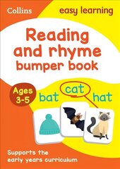 Reading and Rhyme Bumper Book Ages 3-5: Ideal for Home Learning cena un informācija | Grāmatas pusaudžiem un jauniešiem | 220.lv