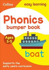 Phonics Bumper Book Ages 3-5: Ideal for Home Learning cena un informācija | Grāmatas pusaudžiem un jauniešiem | 220.lv