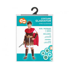 Gladiatora kostīms zēniem, 130/140 cm cena un informācija | Karnevāla kostīmi, maskas un parūkas | 220.lv