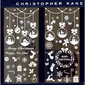 Ziemassvētku logu uzlīmes, 12 gab., 28x20 cm cena un informācija | Ziemassvētku dekorācijas | 220.lv