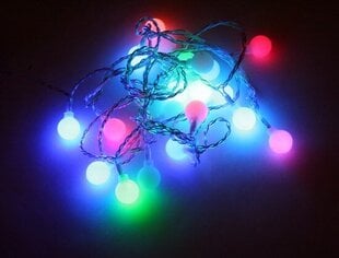 Gaismas bumbiņas 20 LED cena un informācija | Ziemassvētku lampiņas, LED virtenes | 220.lv