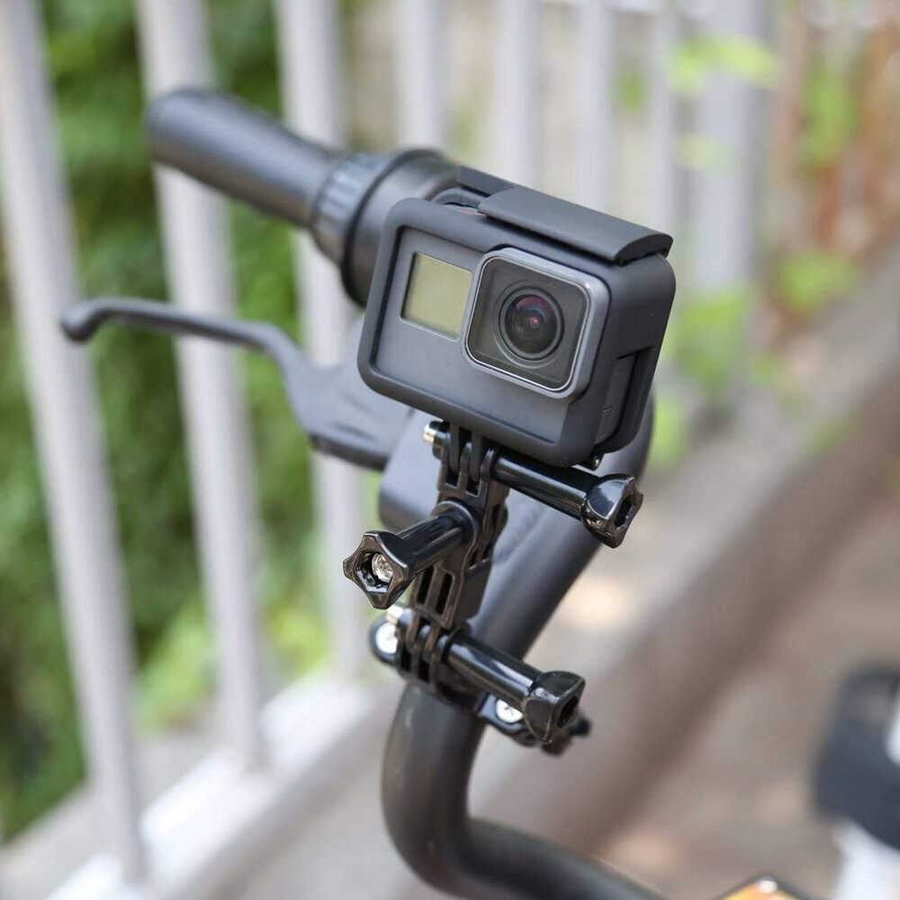 GoPro darbības kameras stiprinājums uz velosipēda BERIMAX cena un informācija | Aksesuāri videokamerām | 220.lv