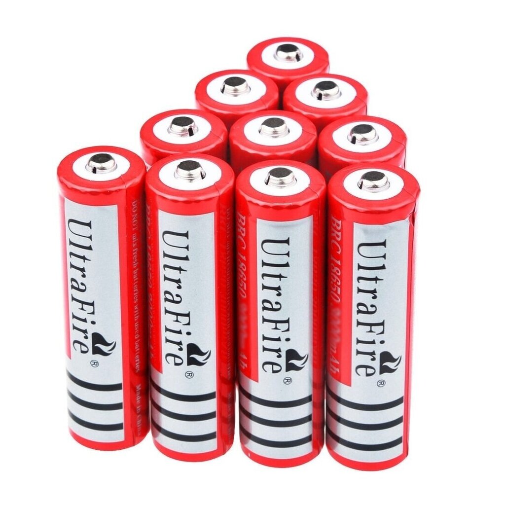 Akumulators UltraFire 18650 9900mAh | Kapacitāte 1700 mAh BERIMAX BRM_0701005 cena un informācija | Akumulatori | 220.lv