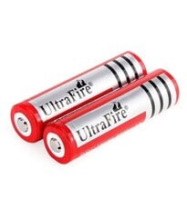 Akumulators UltraFire 18650 9900mAh | Kapacitāte 1700 mAh BERIMAX BRM_0701005 cena un informācija | Akumulatori | 220.lv