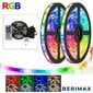 Profesionāls LED lentes komplekts, 5050 RGB krāsu LED BERIMAX BRM_1404001 cena un informācija | LED lentes | 220.lv