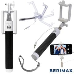 Палка для селфи с кабелем BERIMAX S7 цена и информация | Моноподы для селфи («Selfie sticks») | 220.lv