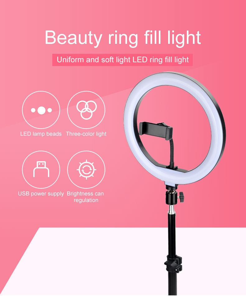 Gredzena LED lampa 60W ar statīva statīvu BERIMAX LS30 цена и информация | Apgaismojums fotografēšanai | 220.lv