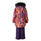 Huppa komplekts meitenēm Renely 3 41850330*34353, violeta/oranža цена и информация | Ziemas apģērbs bērniem | 220.lv