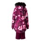 Huppa komplekts meitenēm Renely 3 41850330*34434, sarkans/rozā цена и информация | Ziemas apģērbs bērniem | 220.lv
