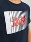 Jack&Jones t-krekls zēniem 12237411*04, zils цена и информация | Zēnu krekli | 220.lv