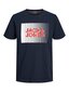 Jack&Jones t-krekls zēniem 12237411*04, zils цена и информация | Zēnu krekli | 220.lv
