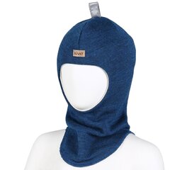 Детская шапка-шлем Kivat 462*65, тёмно-синяя 6419580262038 цена и информация | Шапки, перчатки, шарфы для мальчиков | 220.lv