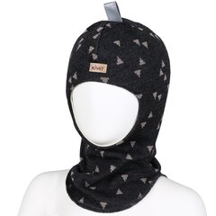 Cepure bērniem, melna цена и информация | Шапки, перчатки, шарфы для мальчиков | 220.lv