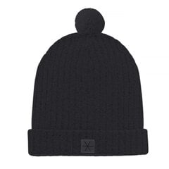 теплая шапка зима 2023 черная цена и информация | Шапки, перчатки, шарфики для новорожденных | 220.lv