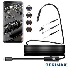 Kameras endoskops BERIMAX KE5+ 5 m, 7 mm cena un informācija | Smart ierīces un piederumi | 220.lv