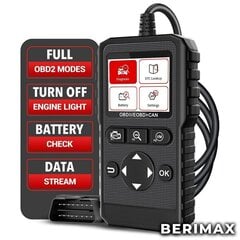 Auto diagnostikas rīks OBD YA200 BERIMAX BRM_1201203 cena un informācija | Auto piederumi | 220.lv