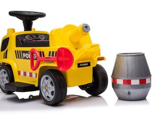 Elektriskais betona maisītājs, dzeltens cena un informācija | Bērnu elektroauto | 220.lv